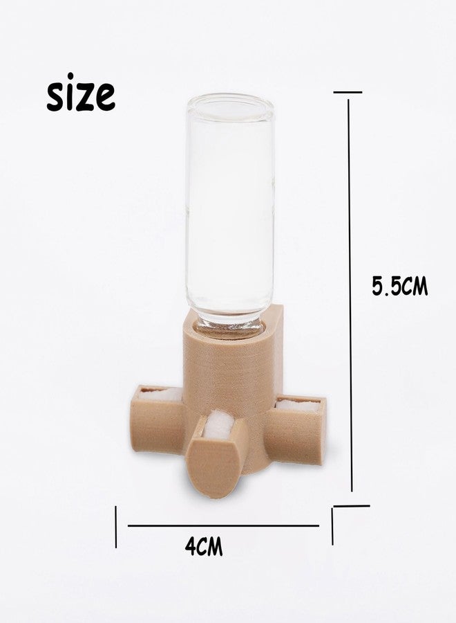 Daerky Jumping Spider Water Dispenser, Magnetic Hanging Feeder,Suitable for Jumping Spiders,Tarantulas, Praying Mantises,Arboreal Animals, and Other Small Animal Enclosure Accessories,5ML (Black) - Image 2